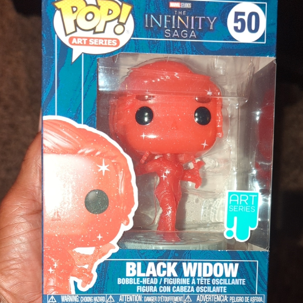 NIB Marvel Funko Pop! Art Series Black Widow